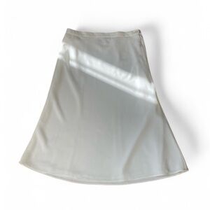 Vintage Lauren Ralph Lauren Off-white Midi length Flowy Skirt in Woman’s 12P